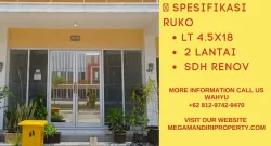 For Sale Ruko Citra Maja Raya