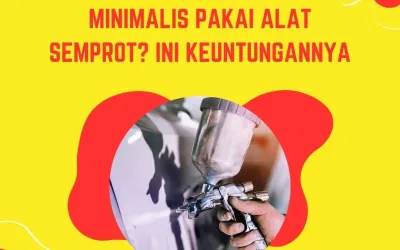 Ingin Aplikasikan Cat Rumah Minimalis Pakai Alat Semprot? Ini Keuntungannya