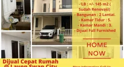 Dijual Cepat Rumah @ Lavon Swan City