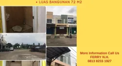 MURAH RUKO 1 LANTAI DIJUAL, LOKASI STRATEGIS