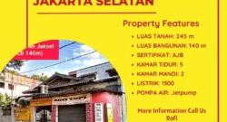 DiJUAL RUMAH PESANGGRAHAN JAKARTA SELATAN 