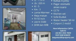 Jual Rumah smart home megah